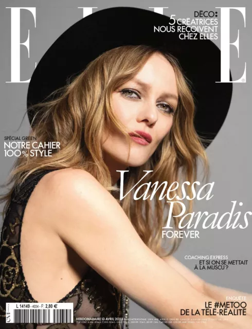 ELLE FRENCH MAGAZINE VANESSA PARADIS #4034 April 2023 / France Issue FASHION