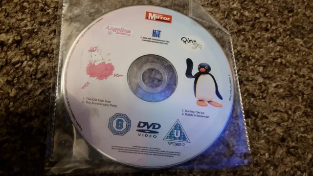 Angelina Ballerina, PinGu DVD Daily Mail Disc Only