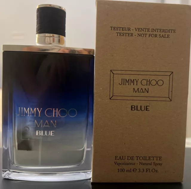 Jimmy Choo Man Blue Jimmy Choo Edt Spray Tester 3.3 Oz (100 Ml) For Me -  Bezali