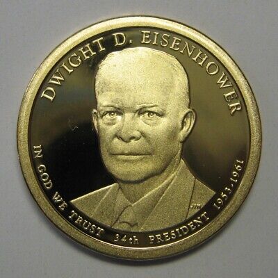 2015-S Eisenhower DCAM Proof Presidential Dollar Bargain Priced Shipped FREE