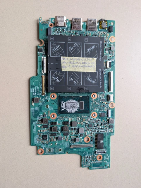 Carte Mère Pour DELL Inspiron 1018 - Référence PIM10 LA-6501P, Processeur N455, Occasion