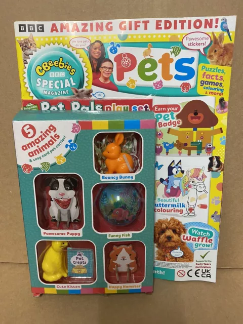 BBC Cbeebies Special Amazing Gift Edition magazine #174 2023 Pets Animal