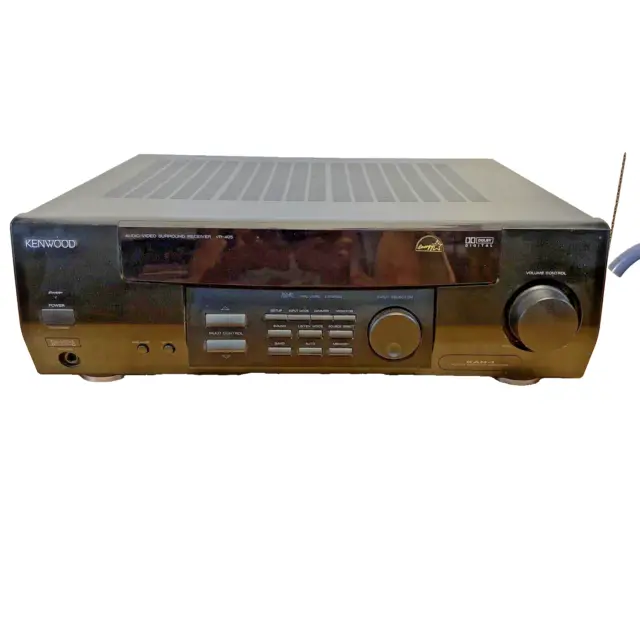 Receptor Kenwood VR-405 Amplificador AV Dolby Digital Surround Sin Control Remoto