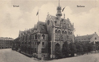 ERFURT, RATHAUS, KARTE der 20er Jahre EUR 1,00 - PicClick DE