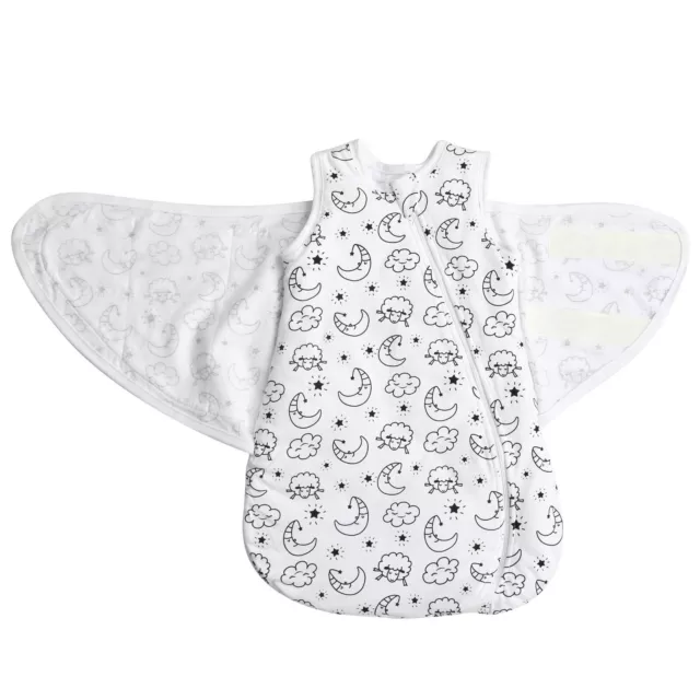 MKW Babies 100% Premium Cotton Baby Swaddle Sleeping bag 0-6 months 2.5/3.5 TOG