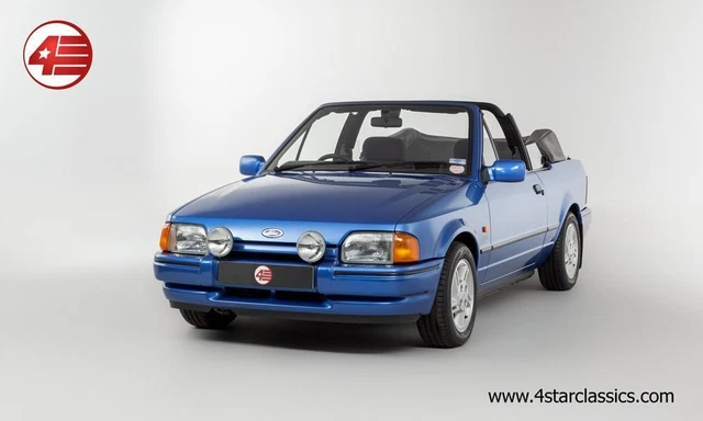Ford Escort Mk4 Xr3I Cabriolet 1.6I Manual 1987 /// 32K Miles £15,995.00 -  Picclick Uk