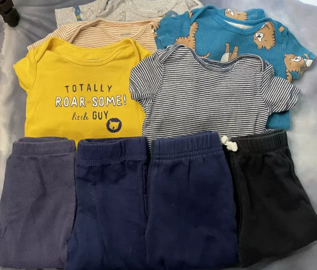 LOT OF 9 Toddler Boys Outfits Clothes Carters 12 Months