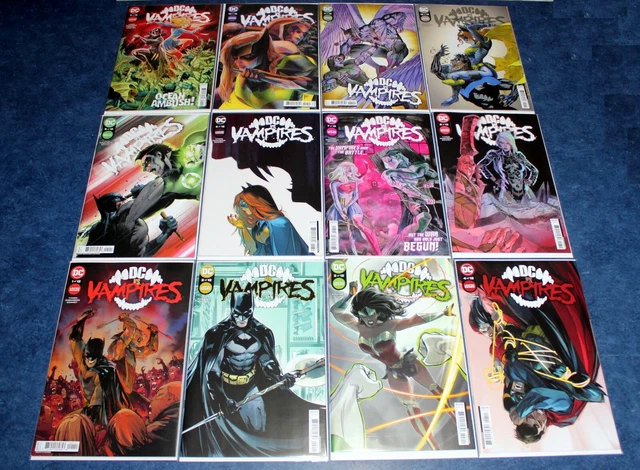 DC VS VAMPIRES #1 2 3 4 5 6 7 8 9 10 11 12 1st print A set 2022 BATMAN TYNION NM