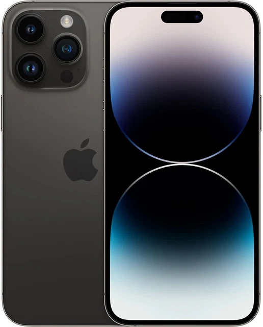 Apple iPhone 14 Pro Max - Smartphone - 5G - 128 Go - noir sidéral Pas