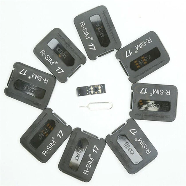 R-SIM17 Unlock RSIM Card CHIP for iPhone 13 Pro Max 12 Pro 11 Pro XS Max iOS15