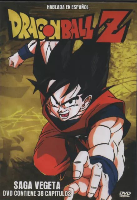 DRAGON BALL Z DVD La Saga De Cell Español Latino SPANISH 80 EPISODIOS New