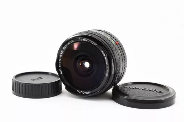 [Near Mint] Minolta MD Fish-Eye rokkor 16mm f/2.8 MF Lens MD MC Mount Japan 643