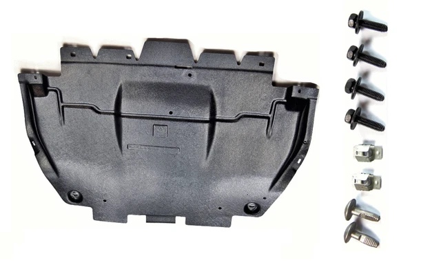 Protector Inferior (placa) Para Audi TT 1998-2006 - Referencia 8N0 825 235F, Color Negro, Posición Delantera