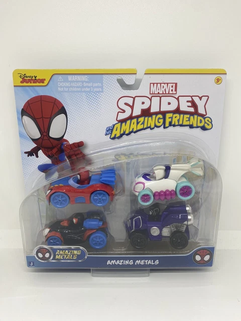 MARVEL'S SPIDEY AND his Amazing Friends - Amazing Metals 4 Pack £25.99 ...
