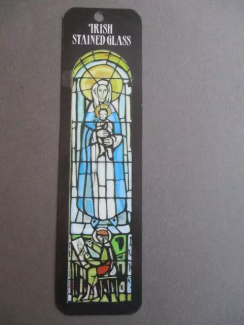 BOOKMARK Irish Stained Glass Window RELIGIOUS Chapel of St Laurence Dublin