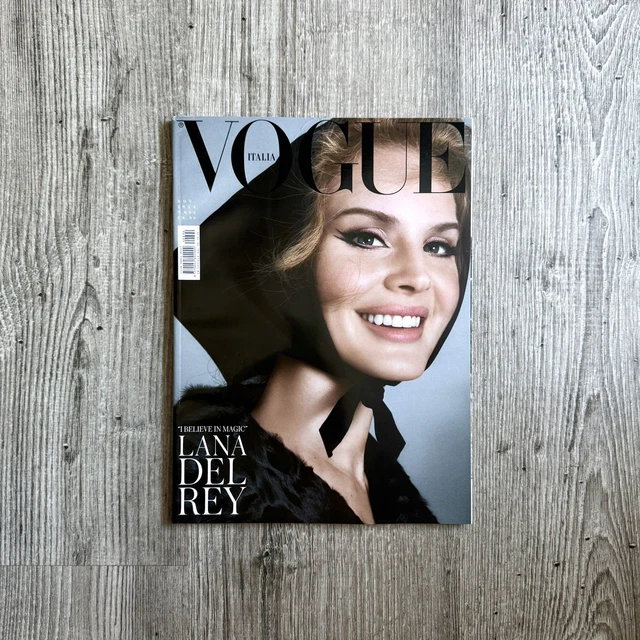 LANA DEL REY by STEVEN KLEIN VOGUE Italia Magazine June 2019 New