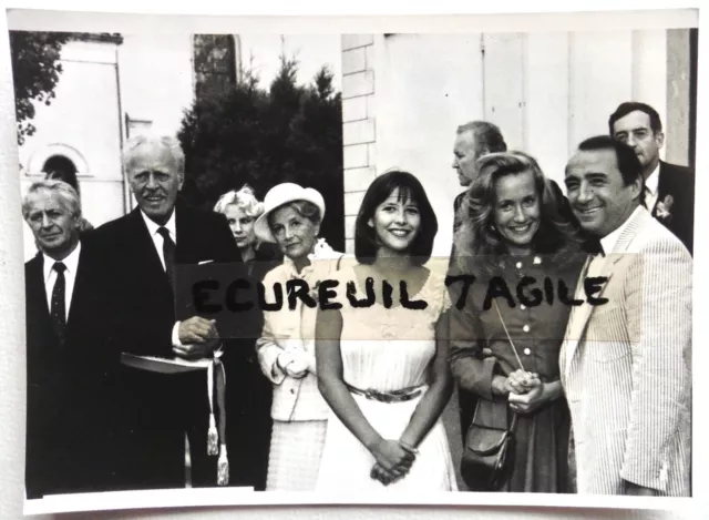 PHOTO presse A2 LA BOUM Sophie MARCEAU Brigitte FOSSEY Claude BRASSEUR 1986 H293