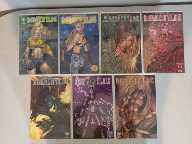 DREAMS OF THE DARKCHYLDE #1 - 6 ComicLOT FULL SERIES+ Dynamic Forces Variant COA