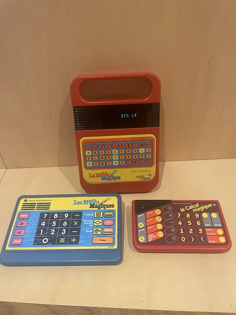 Ancien Jouet. La Dictée Magique Texas Instruments