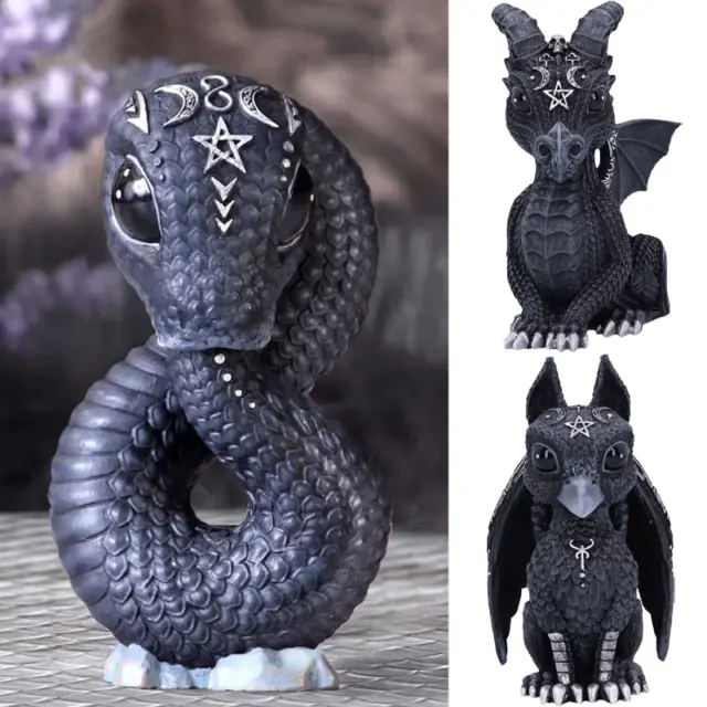 New Mythology Cute Animal Statue Cerberus Unicorn Dragon Griffin Ouroboros Resin