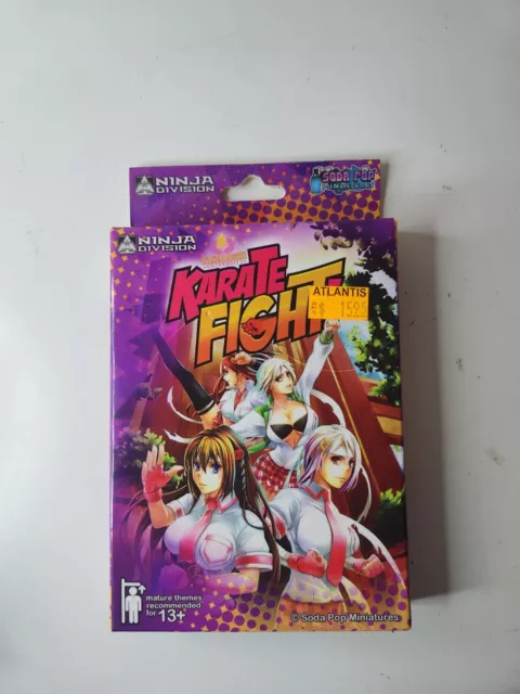 Karate Fight! Card Game Board Game