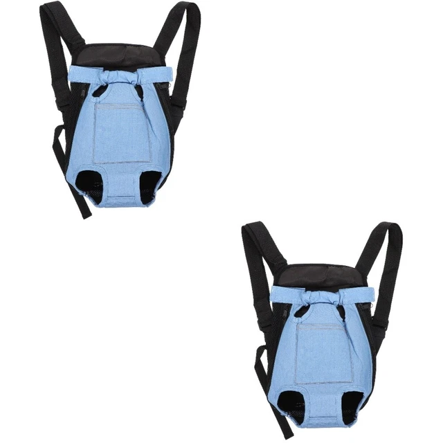2 Pack Dog Hiking Backpack Outdoor Travel Mochila De Viaje Dog Front Pack