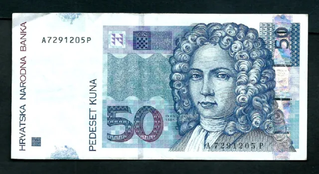 Croatia (P40a) 50 Kuna 2002