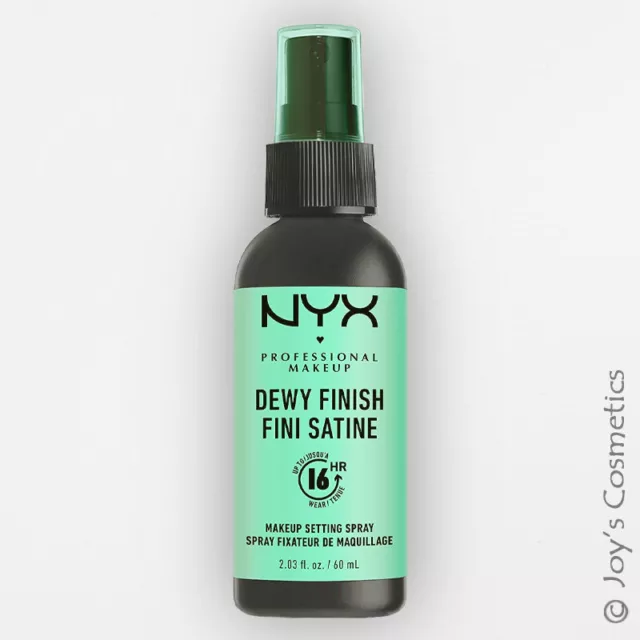 1 NYX Maquillage Fixation Spray - Couverte de Rosée Finition 60 ML (Durable) "