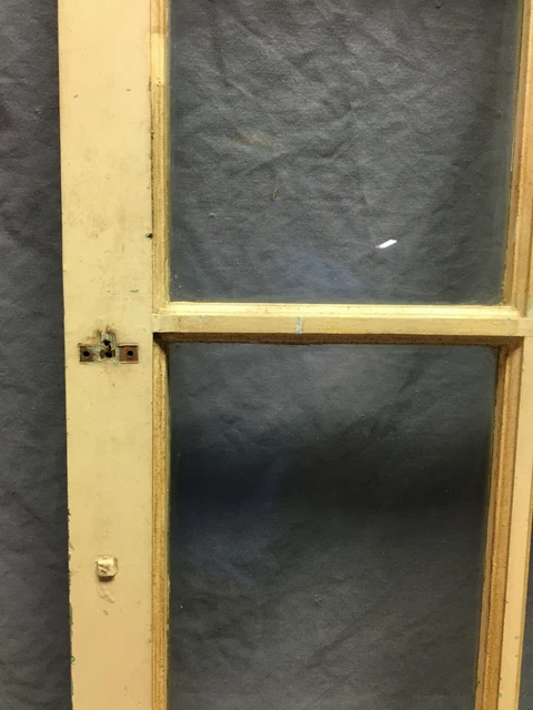 Single VTG 8 Lite Casement Cabinet Cupboard Window Door Yellow 20x50 1029-21B 11