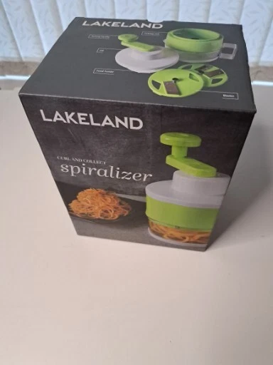 SPIRALIZZATORE LAKELAND Curl and Collect Verdure Vegan Vegetariano Nuovissimo