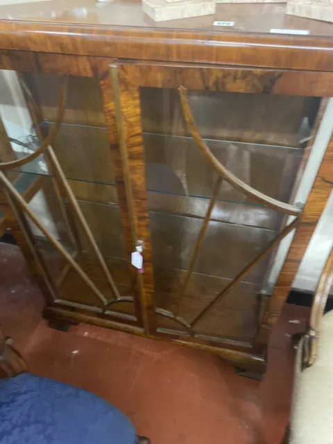 art deco display cabinet