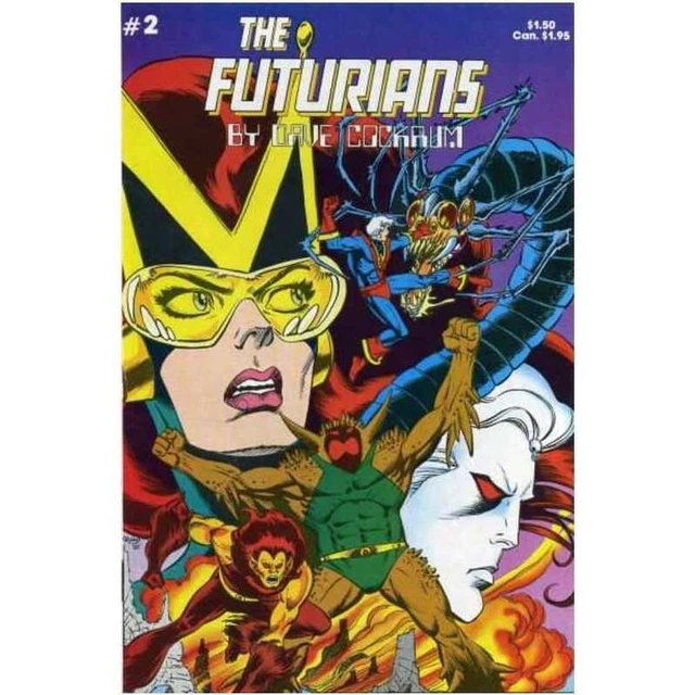 Futurians (1985 series) #2 in Very Fine + condition. Lodestone comics [f.