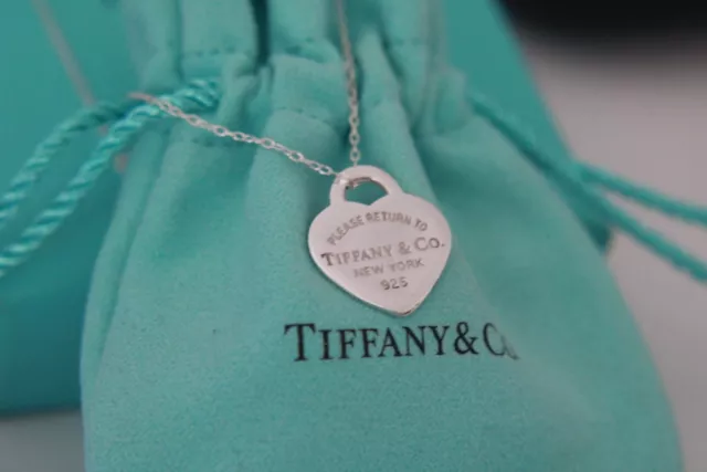Tiffany and Co. heart  pendant mini Please Return to Tiffany & Co. New York
