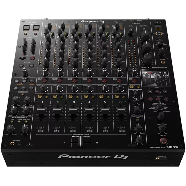 Pioneer DJM-V10 Professional DJ Mixer 6-Channel High-End Machine Sound New