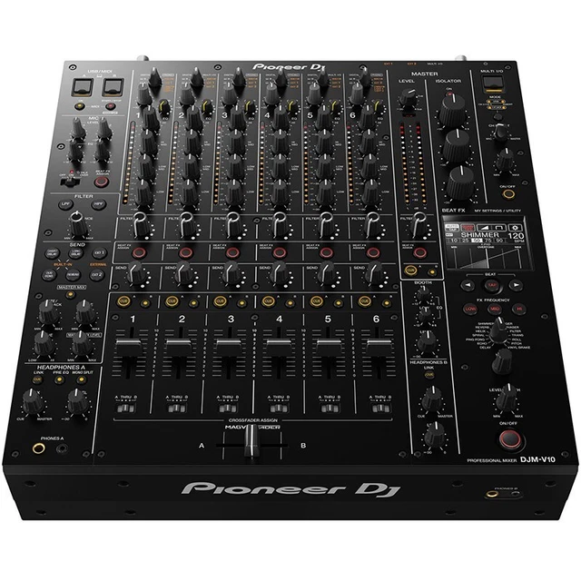Pioneer DJM-V10 Professional DJ Mixer 6-Channel High-End Machine Sound New Pioneer DJM-V10 Professional DJ Mixer 6-Channel High-End Machine Sound New