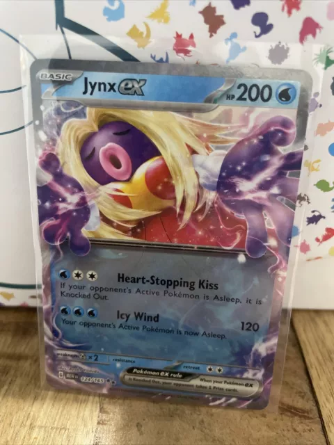  Pokemon - Jynx ex 124/165 - Pokemon 151 - Double Rare - Single  Card : Toys & Games