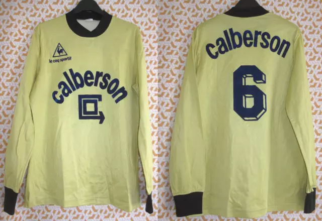 MAILLOT LE COQ Sportif Coupe de France Calberson porte 6 vintage Jersey L EUR 248 90 PicClick FR
