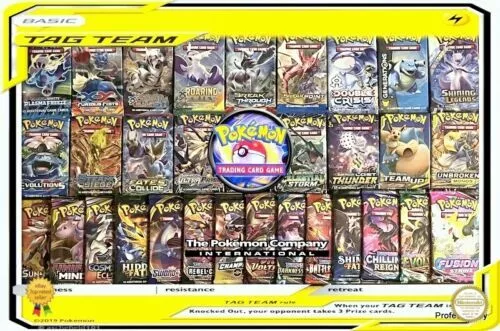 Pokémon Tarjeta Nuevo Precinto Fábrica Individual Booster Paquetes (Pre V GX Ex