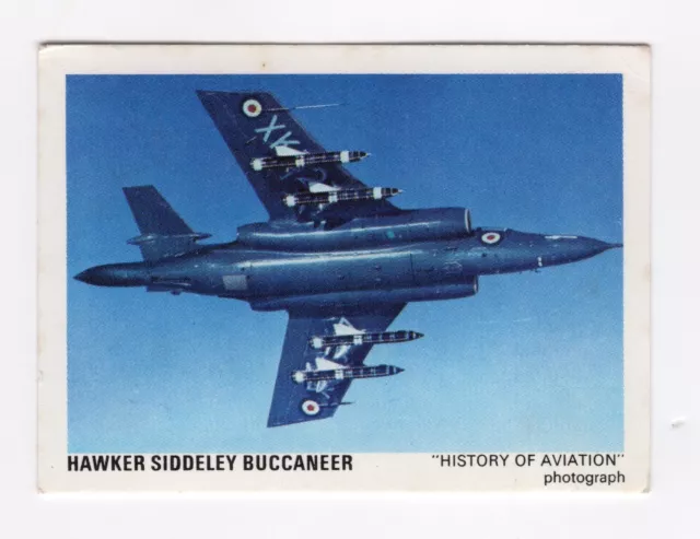 Cereal Aviation Card 1970. RAF Hawker Siddeley Buccaneer