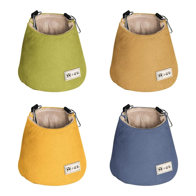 Sugar Glider Pouch Squirrel Bed for Cage Hang Bed Small Animal Nest Mat Removabl