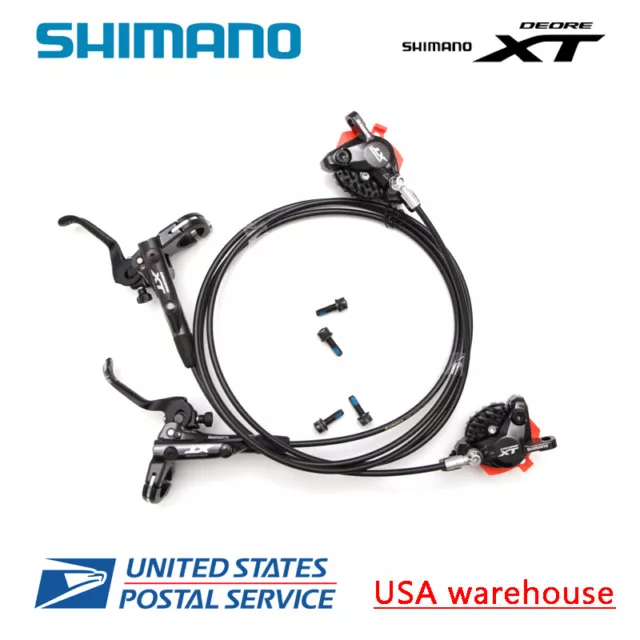 SHIMANO XT BL-BR-M8100 M8000 Hydraulic Disc Brake Set Levers Pair Front/Rear OE 2