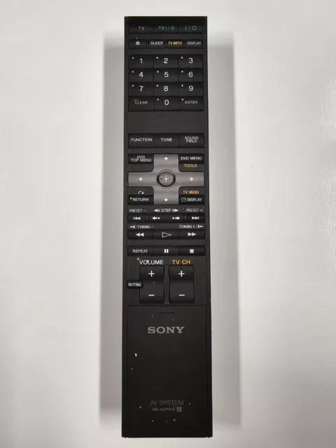 Sony RM-ADP018 Remote Control Tested Fully Functional