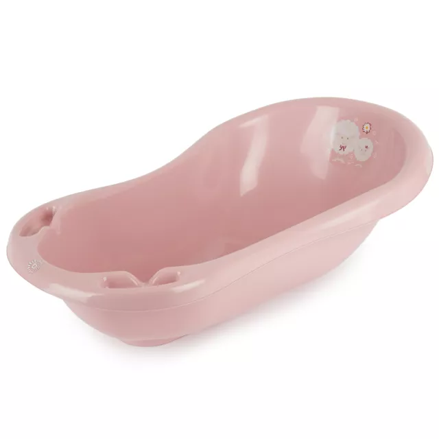 Baby Badewanne 0-12M Babywanne mit Stöpsel 100cm Mobile Badewanne Baden Bath Tub