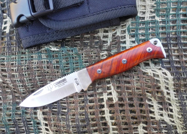 Navaja Cudeman Mt-9 Hoja 7 Cm Kocobolo Funda Nylon Knive Coltello Couteau