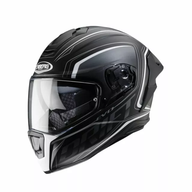 Caberg Motorrad Helm Drift Evo Integra matt Black/Gray