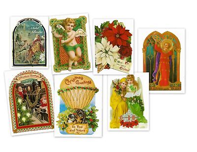 OLD WORLD VICTORIAN STYLE DIE-CUT MINI NOTE CARD by PUNCH STUDIO (7) (B)