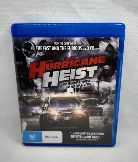 The Hurricane Heist (Blu-ray, 2018) Action Region B Like New Free Postage