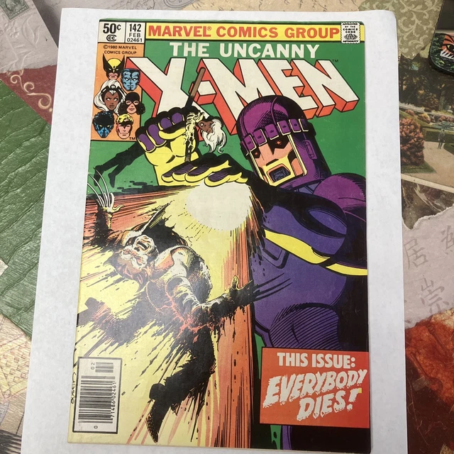 The Uncanny X-Men - No. 142 - Marvel Comics Group - This Issue: Everybody Dies!