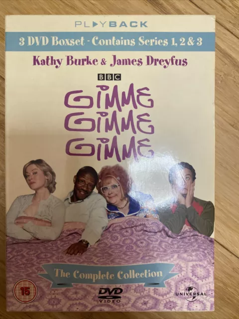 Gimme Gimme Gimme Complete Series 1-3 DVD Season 1 2 3 Collection BBC