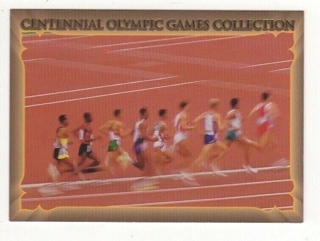 ATLANTA OLYMPIC GAMES Card 1996. Track EUR 3,60 PicClick FR